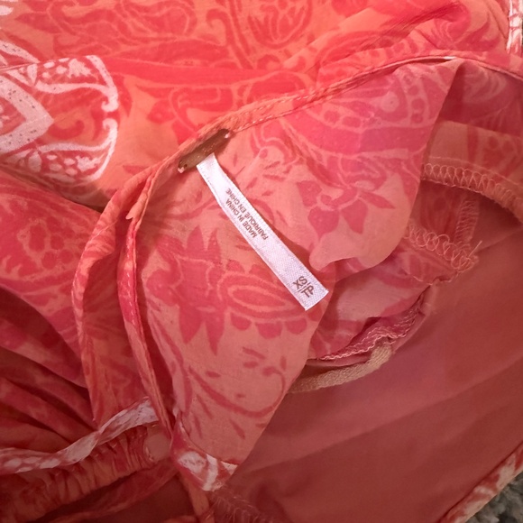 Free People Penny Lover Cold Shoulder Dress sz XS - Picture 5 of 10